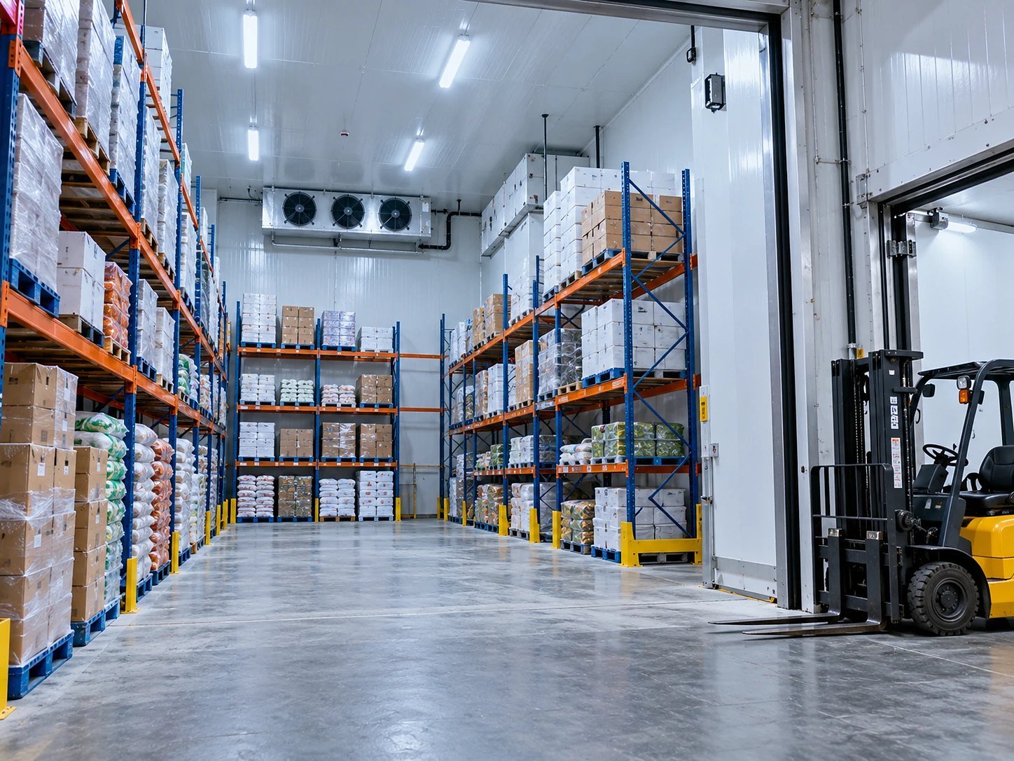 Cold store warehouse in Sharjah