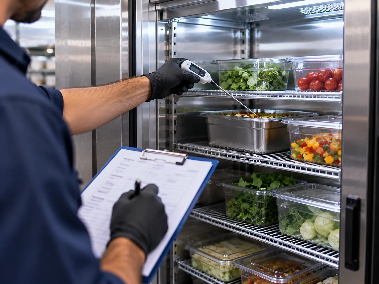 Refrigeration maintenance check