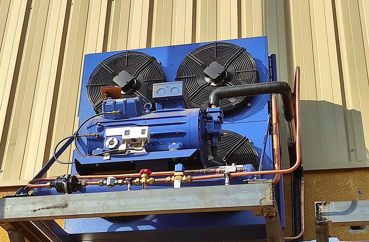 Condensing unit installation